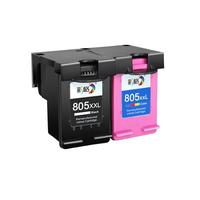 彩格适用惠普805墨盒HP2700 2720打印机1212 2330 2332 2723 2729可加墨1210 2722 2721 2820黑彩Deskjet墨水 黑彩高容版1套/1900页