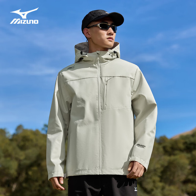Mizuno 美津浓 户外三防软壳登山冲锋衣