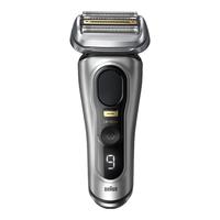 博朗德国9系巅峰版电动剃须刀全身水洗智能清洁护理中心套组 送男朋友 国补 9677ccps 磨砂银 9系巅峰版