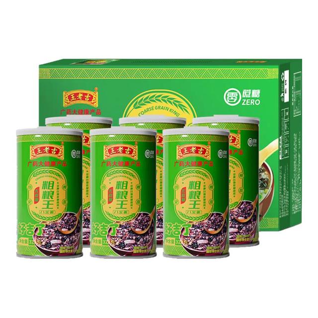 王老吉 八宝粥无蔗糖粗粮王320g*6罐