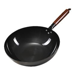 荣事达 铁锅老式传统章丘炒菜锅已开锅无涂层家用不粘锅燃气灶适用