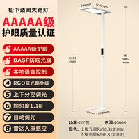 松下 Panasonic 适阅1000系列 HHTZ5001 5A立式护眼灯 100W 4000K 白色