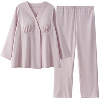 十月结晶月子服孕产妇胸垫哺乳睡衣产后纯棉怀孕期家居服套装秋季