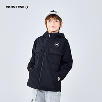 Converse【一衣多穿】匡威童装男童风衣2025秋季新款防泼水摇粒绒防风保暖 【建议身高140-152cm】
