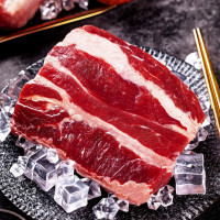 伊明食品 清真原切牛腩肉生牛肉家用商用纯牛腩冷冻牛肉真大块1000g
