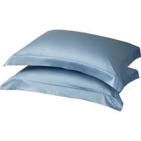 水星家纺枕套纯棉60支长绒棉贡缎A类抑菌100%纯棉枕头套对枕套48x74cm [A类60支长绒棉对枕套]南法晨光