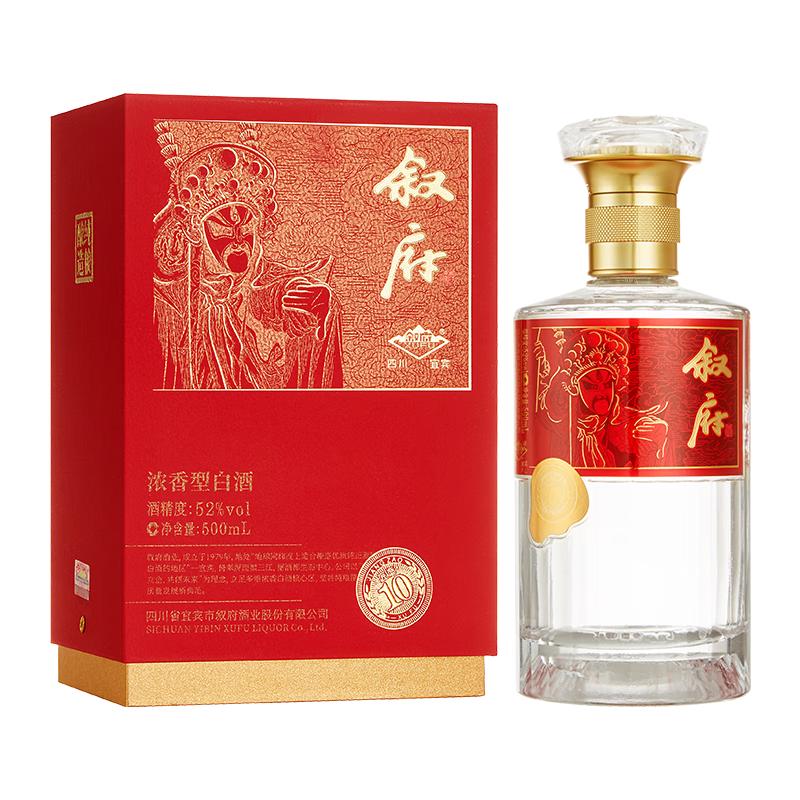 叙府 匠造10 浓香型白酒 52度 500ml