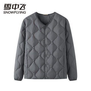 雪中飞 轻薄内穿羽绒马甲 黑色 XL