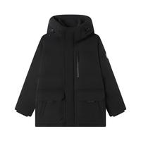 京东京造【众筹首发】鹅绒服男极寒进口95白鹅绒短款女羽绒服
