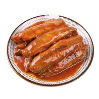 渔人百味 带鱼罐头罐装五香鱼罐头熟食即食刀鱼香辣黄花鱼茄汁鲭鱼沙丁鱼 茄汁沙丁鱼罐头425g*5罐