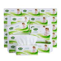 雨森(YUSEN)妇婴抽纸400张加厚纸巾餐巾纸大包擦手纸面巾纸厕纸卫生纸纸抽 30包【回购最多】