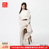 优衣库女装弹力宽腿裤/聪明裤通勤阔腿裤裤子25秋冬479292 30 浅米色 L /160/72A