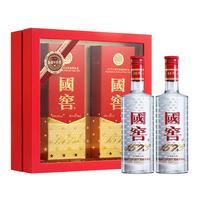 泸州老窖 【十年老酒】国窖1573 2015年 浓香型白酒 52度 500ml*2瓶 礼盒装 陈年老酒中秋