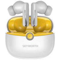  SKYWORTH/创维 ANC主动降噪 真无线入耳式蓝牙耳机  【主动降噪】T5 Lite白黄色 Type-C