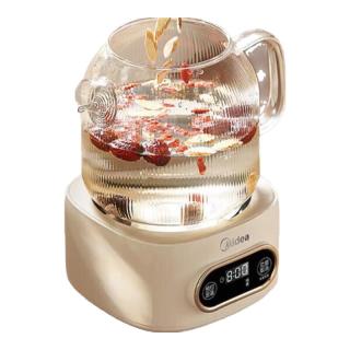 美的 MK-YS12B102 全玻璃养生壶 金色 1.2L
