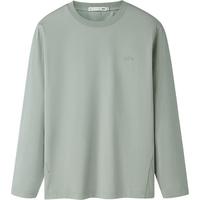 海澜之家 长袖T恤男25山不在高系列圆领打底衫男秋季送爸爸 绿灰25