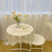 浪漫符号 白色蕾丝桌布 60*60cm