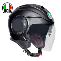 AGV 意大利AGV ORBYT摩托车头盔双镜片半盔四季夏季电动车安全帽男女