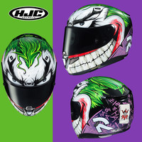 HJC 车迷辰韩国HJC 进口漫威毒液反毒小黄人摩托车头盔 RPHA11 HJC x DC RPHA 11 Joker 小丑 L