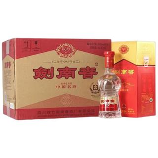 剑南春 水晶剑 2014年 52%vol 浓香型白酒 500ml*6瓶 整箱装