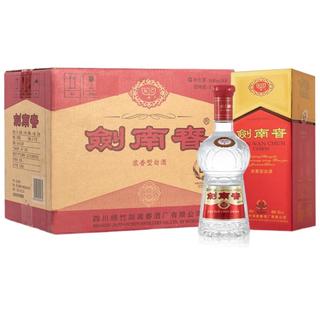 剑南春 水晶剑 2019年 52%vol 浓香型白酒 500ml*6瓶 整箱装