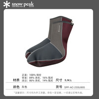 snow peak SnowPeak 雪峰 SPF-AC-25SU905 男女通用运动袜