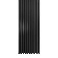 未来式卧室窗帘全遮光灰色简约挂钩式加厚隔音客厅轻奢飘窗2024布 魅影灰-挂钩款 适用宽2.1-2.6m【帘高2.0m】