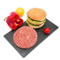 约巢 原切安格斯汉堡排 4斤牛肉饼 M7 100g*20片