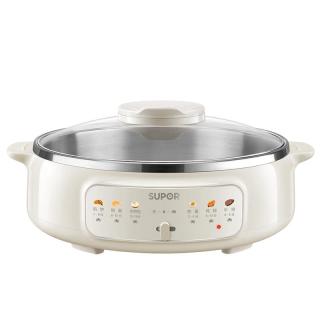 苏泊尔 电饼铛 0涂层 不锈钢电饼档家用 煎饼锅烤肉锅 烙饼锅早餐机煎烤机火锅煮锅