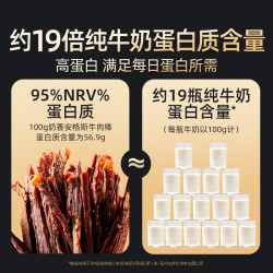良品铺子 奶香安格斯牛肉棒 高蛋白牛肉干