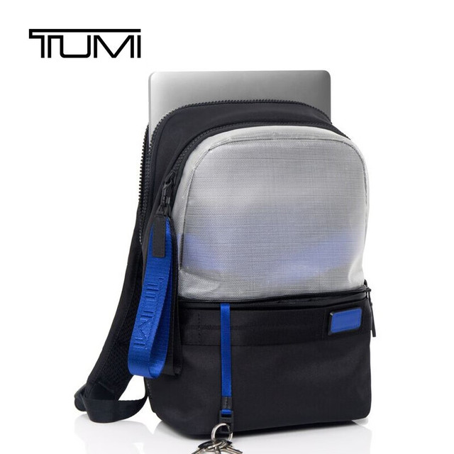 TUMI 途明 Tahoe系列 男士双肩包 0798676BTE 黑色/透明 中号