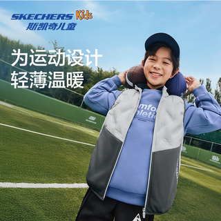 SKECHERS斯凯奇 P425K005 儿童羽绒马甲