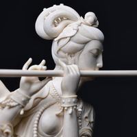 猛犸制品 飞天 全手工雕刻文玩摆件饰品观音造像工艺品送礼