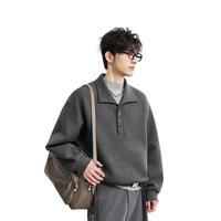 伯爵卓尔 Earl Joelpolo领通勤风卫衣男士2025秋装新款松弛感外套男 N531376