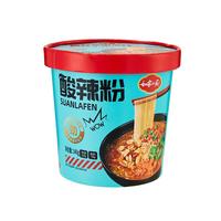 如家小厨 经典粉丝 酸辣粉140g*12桶 红薯粉方便速食休闲零食小吃整箱
