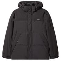 卡宾男装 90白鸭绒连帽羽绒服宽松外套舒适保暖街头H 煤黑色01 M (170) 48