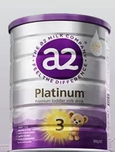 a2 艾尔 奶粉 澳洲紫白金版 婴幼儿奶粉   3段6罐900g(含税)