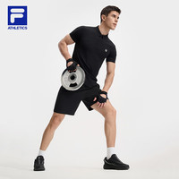 FILA斐乐 男子针织短袖POLO衫