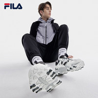 FILA 斐乐男鞋休闲鞋秋季复古运动鞋男老爹鞋欧客漫2 黑/南极灰-BA 40.5