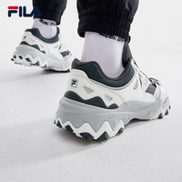 FILA 斐乐男鞋休闲鞋秋季复古运动鞋男老爹鞋欧客漫2 黑/南极灰-BA 40