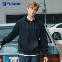 FILA FUSION斐乐 针织连帽夹克 男士外套