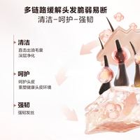 L'OREAL PARIS 巴黎欧莱雅 欧莱雅生姜洗发水护发强韧丰盈柔顺洗发露清洁头皮去屑无硅油控油洗头膏  540ml+540ml