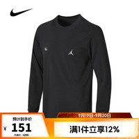 NIKE 耐克 2024年男子AS M J BRAND NEVER LS CREW长袖T恤 FZ1935-010 M