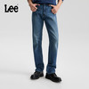 Lee 商场同款25秋冬新品726标准直筒中蓝色男牛仔裤 中蓝色 32