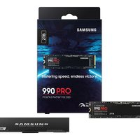 三星 SAMSUNG 990 PRO NVMe M.2 PCIe Gen4 固态硬盘2TB