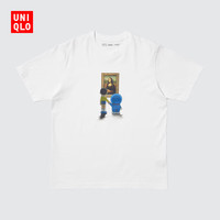 UNIQLO 优衣库 男装 UT哆啦A梦邂逅卢浮宫印花短袖T恤 474457