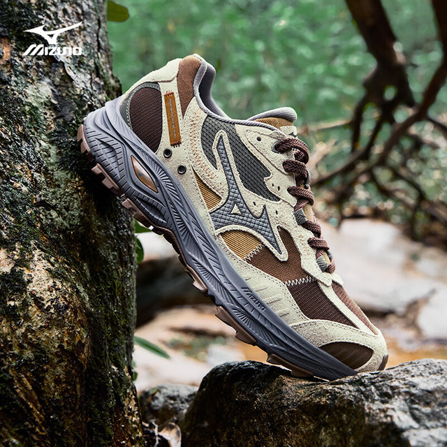 美津浓 山系户外登山鞋复古缓震防滑轻野鞋透气跑步鞋RACER ADV