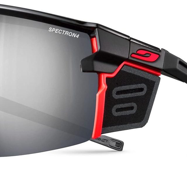 Julbo Ultimate Cover 男女款冰川太阳镜 | SHOPBOP REACTIV 光致变色或 Spectron 镜片,黑色/