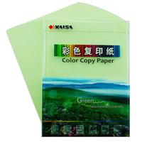 KAISA 凯萨 KS-98582 A4手工折纸 80g 浅绿色 100张