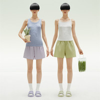 蕉内棉棉311H女士带杯吊带上衣背心修身内搭打底衫女生春夏款 【带杯细肩带】杏卡其 2XL